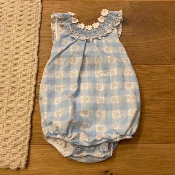 Dondolo x loveshack fancy daisy gingham bubble